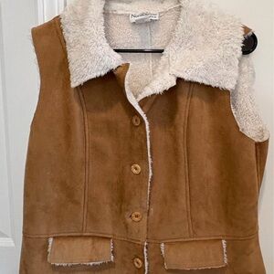 NorthStyle Faux suede vest Size L